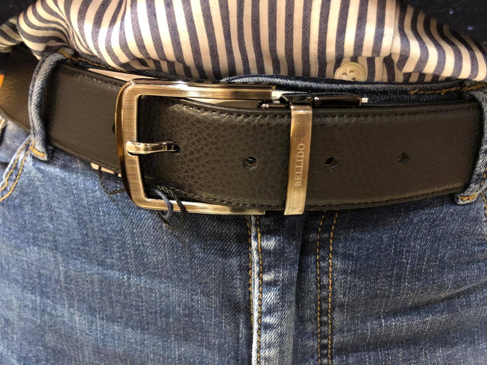 Ceinture homme réversible