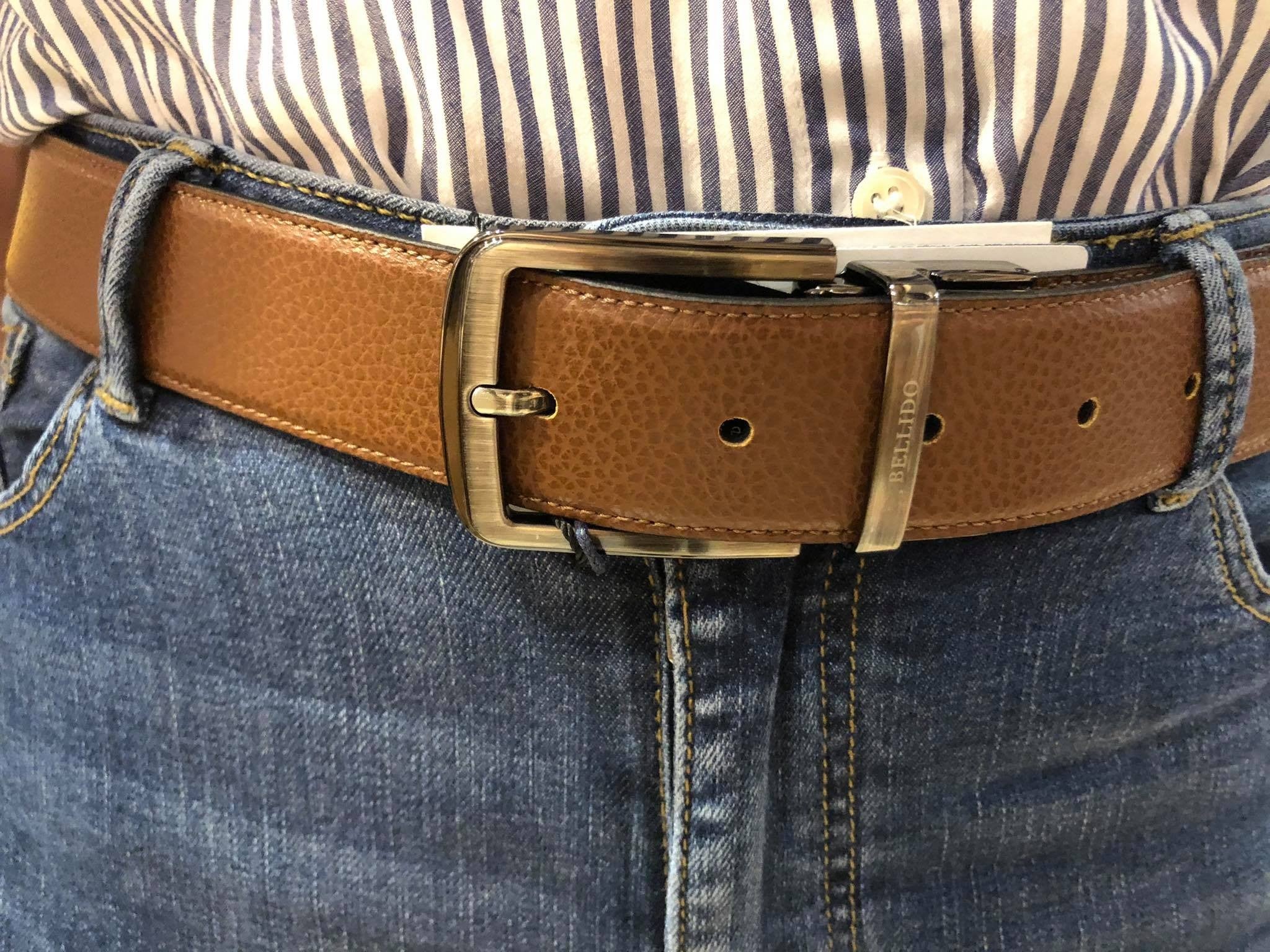 Ceinture homme réversible
