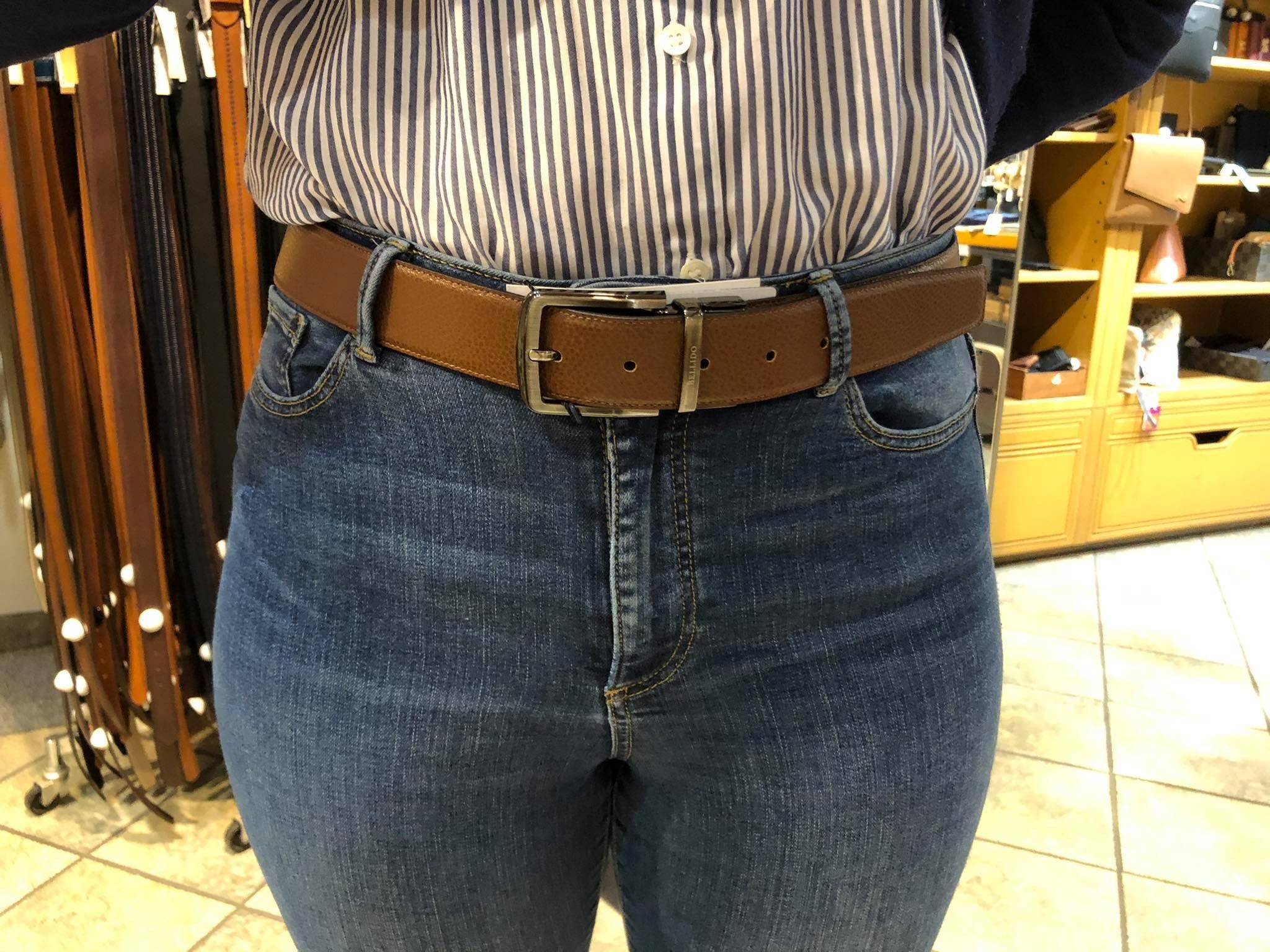 Ceinture homme réversible