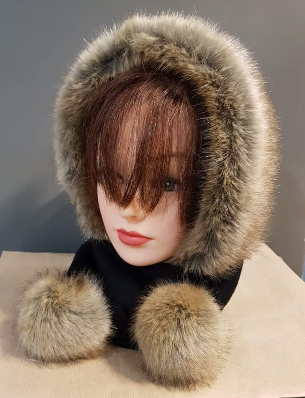 CAPUCHE ECHARPE Fourrure M BY FLECHET