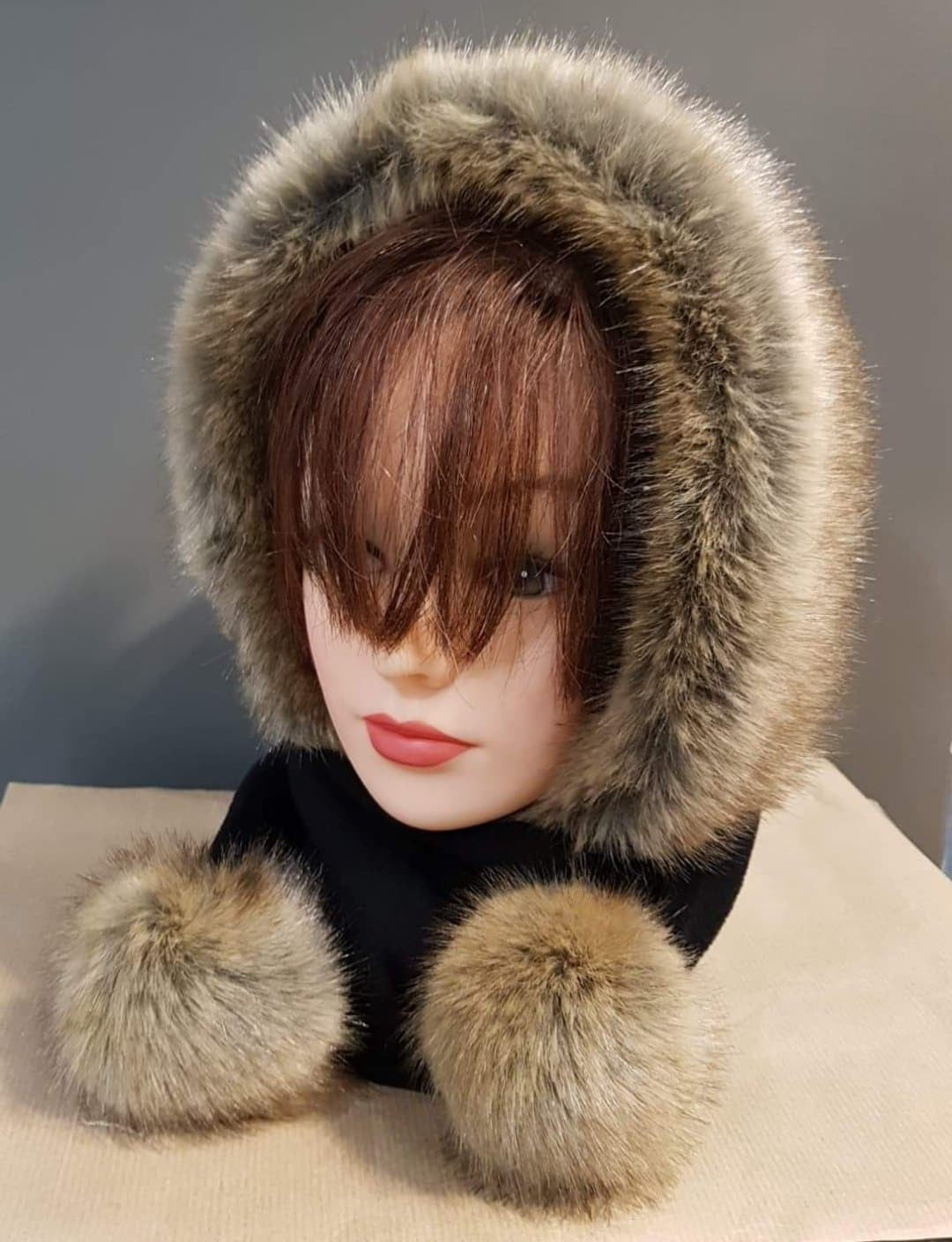 CAPUCHE ECHARPE Fourrure M BY FLECHET