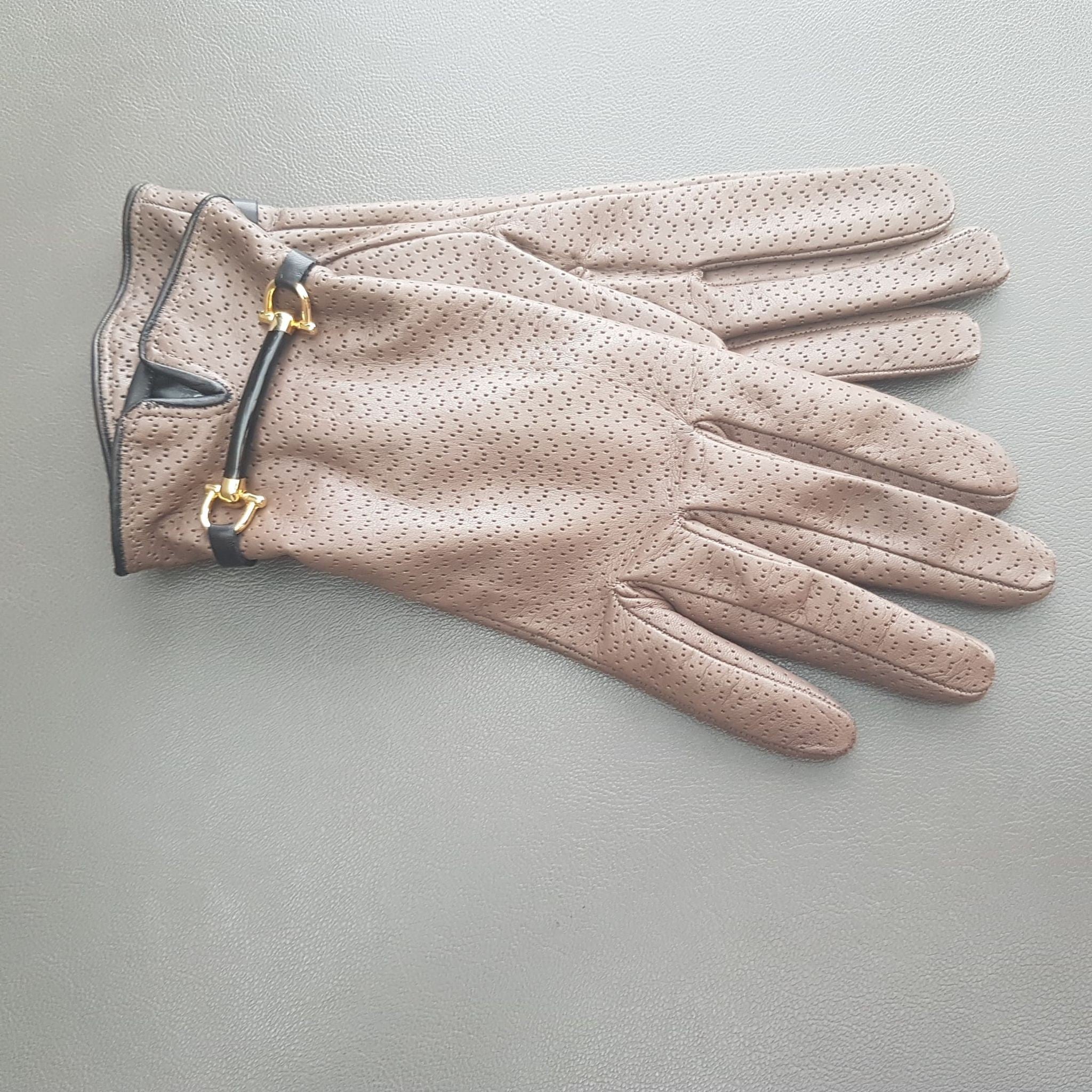 Gants cuir Sergio DE ROSA