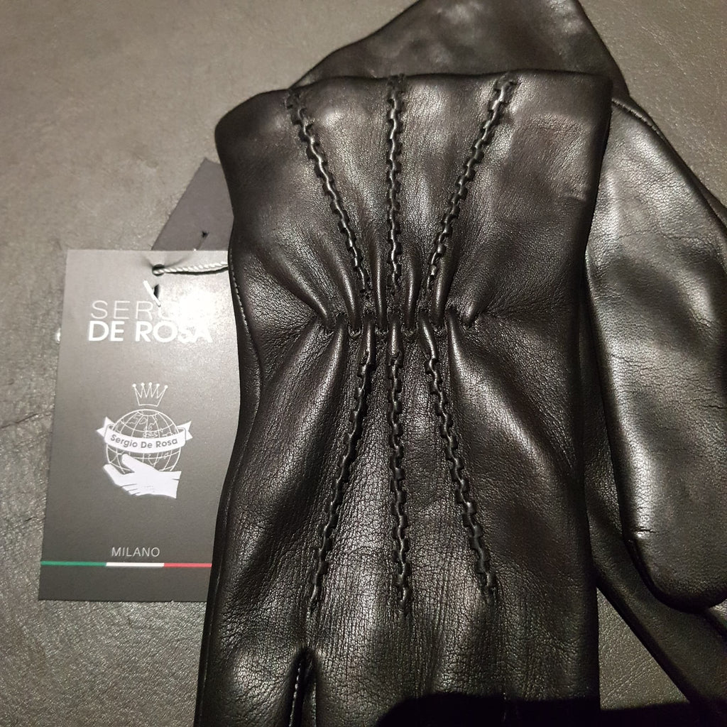 Gants cuir Sergio DE ROSA