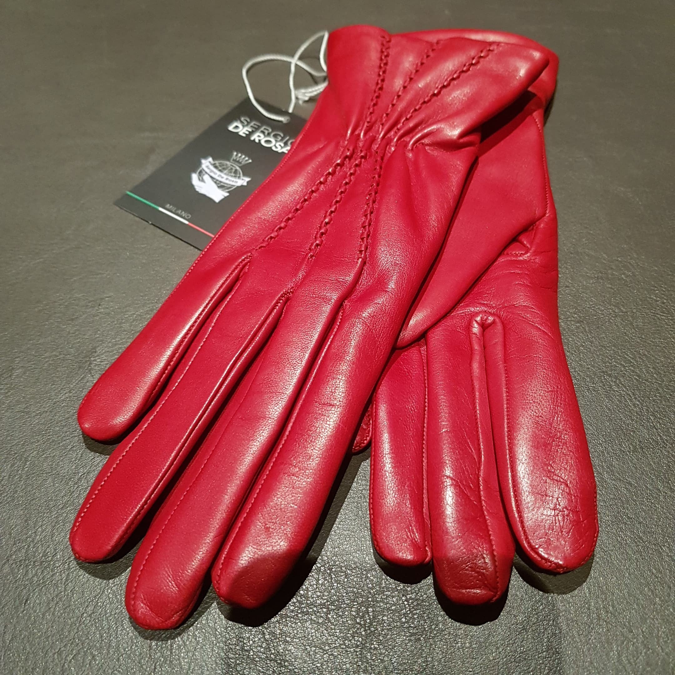 Gants cuir Sergio DE ROSA