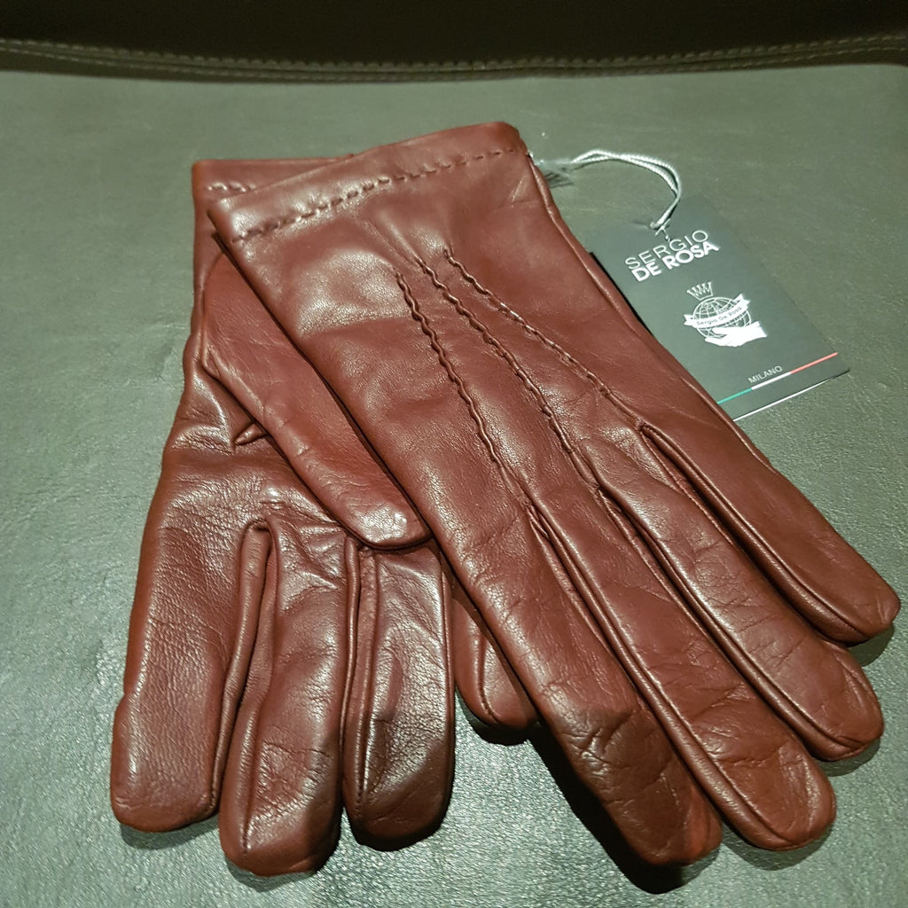 Gants cuir Sergio DE ROSA