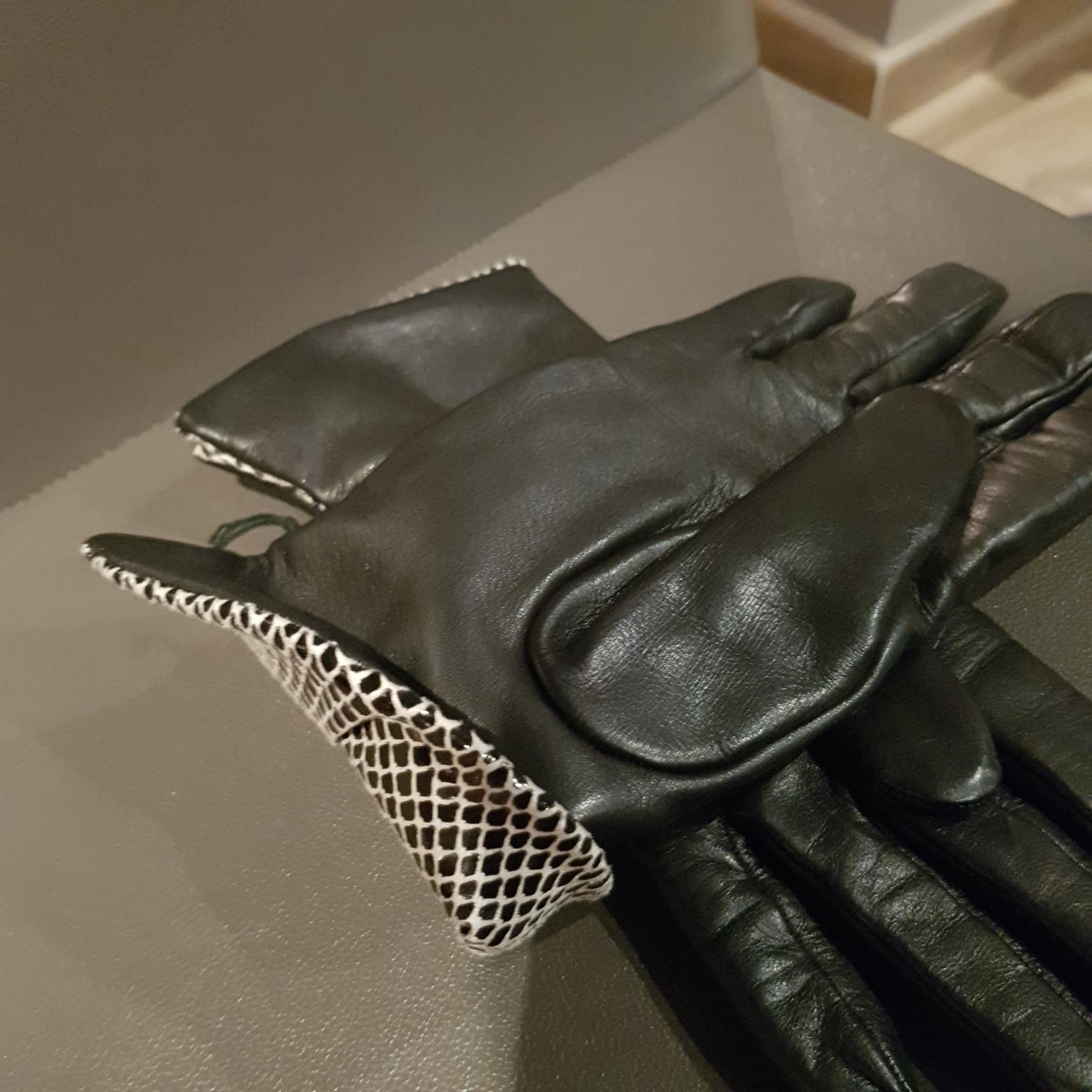 Gants cuir Sergio DE ROSA