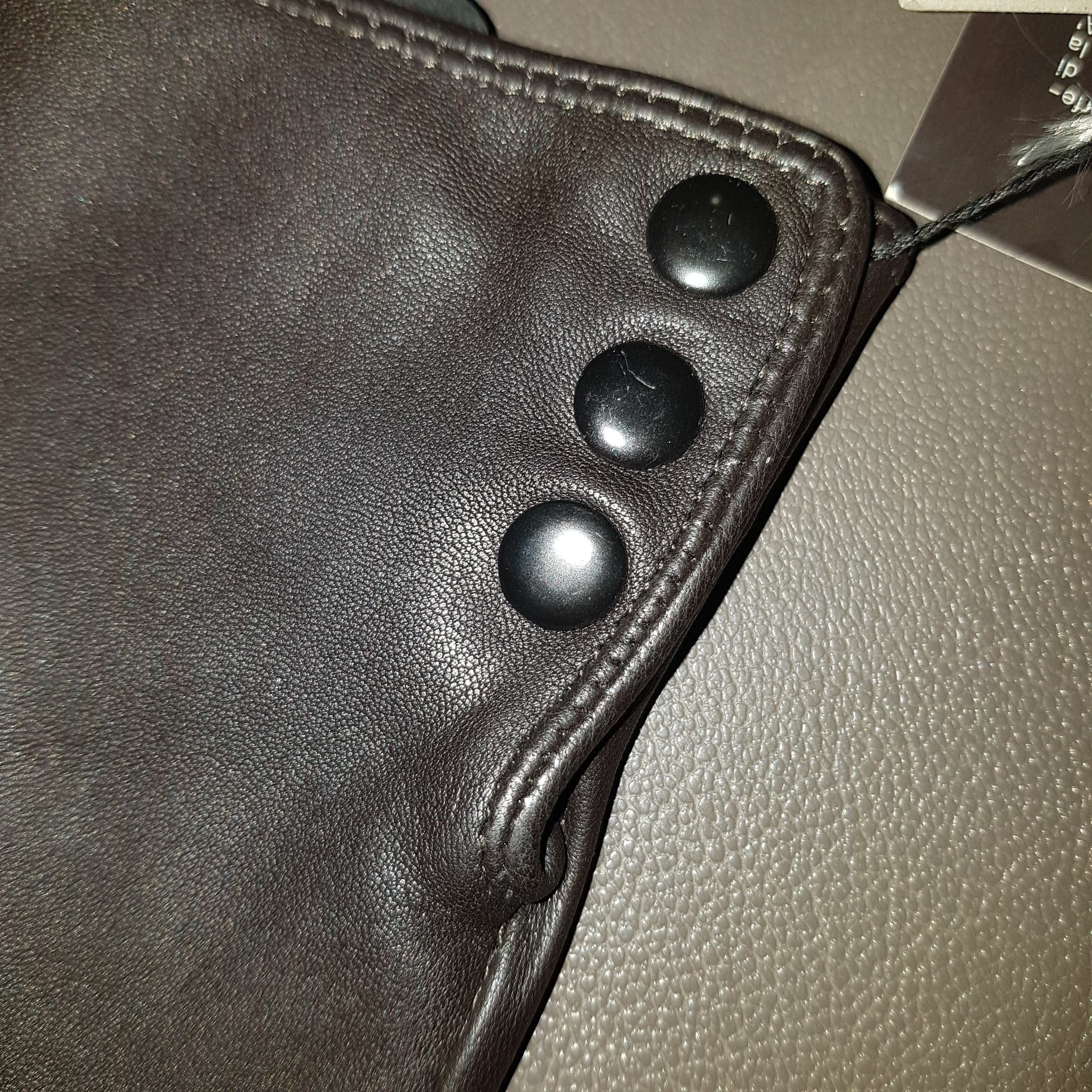 Gants cuir Sergio DE ROSA