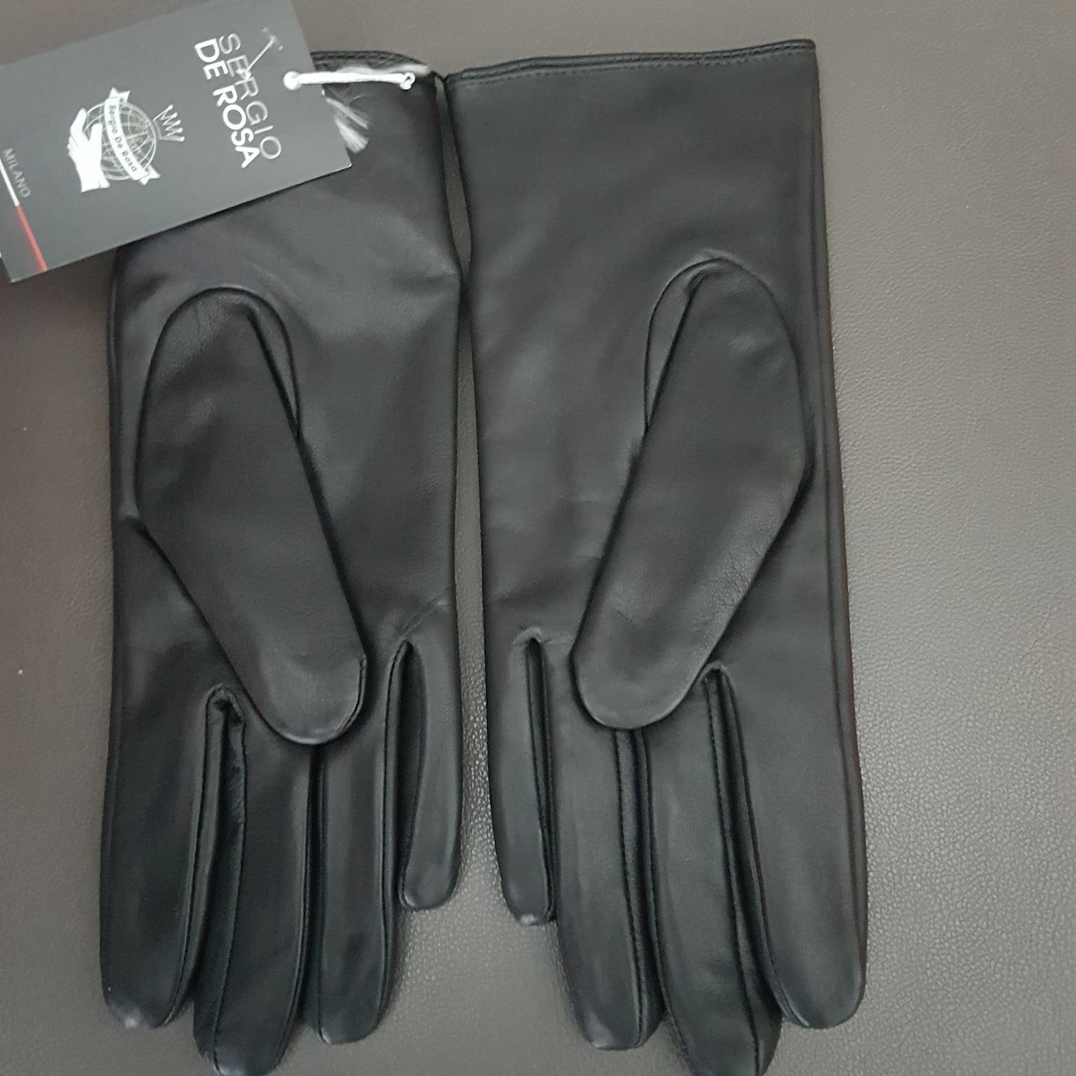 Gants cuir Sergio DE ROSA