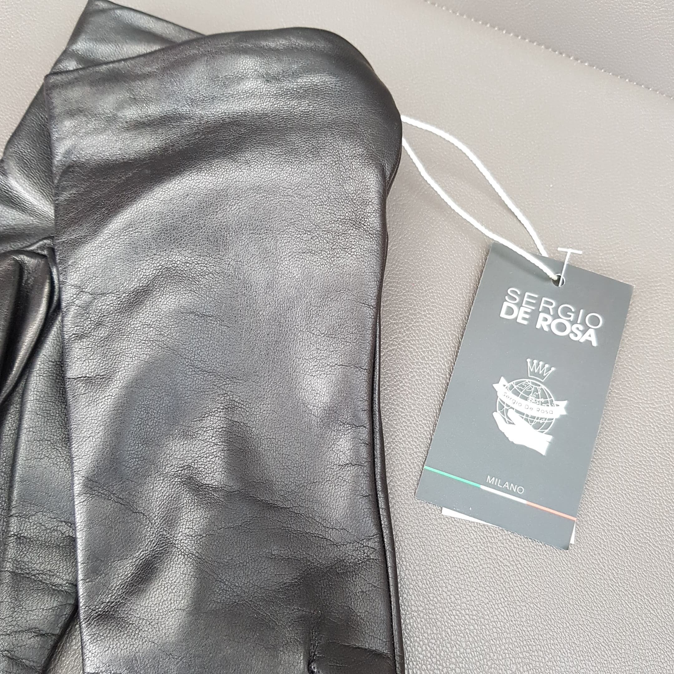 Gants cuir Sergio DE ROSA