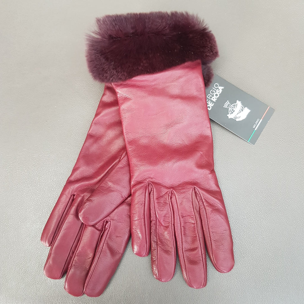 Gants cuir Sergio DE ROSA