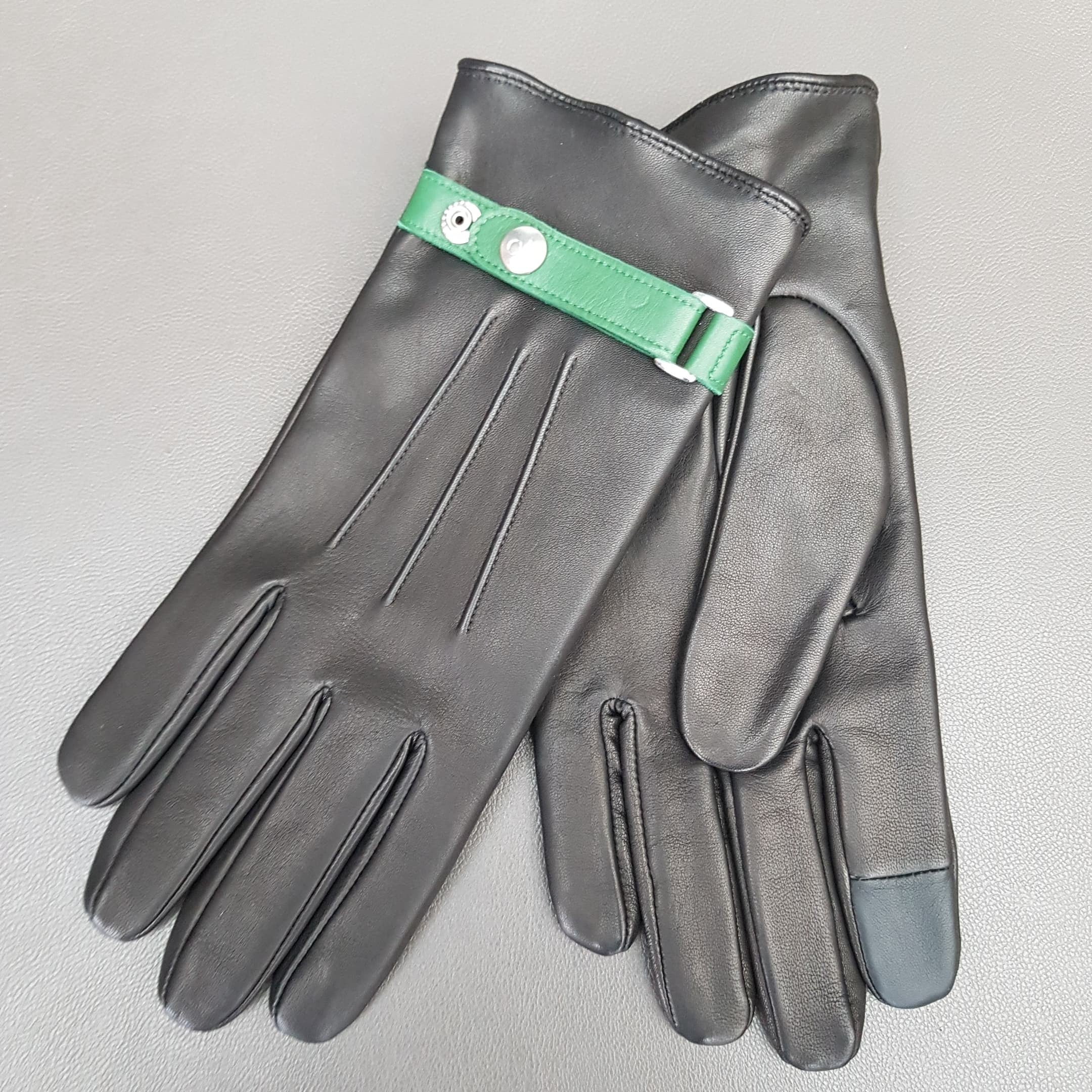 Gants cuir Calvin Klein