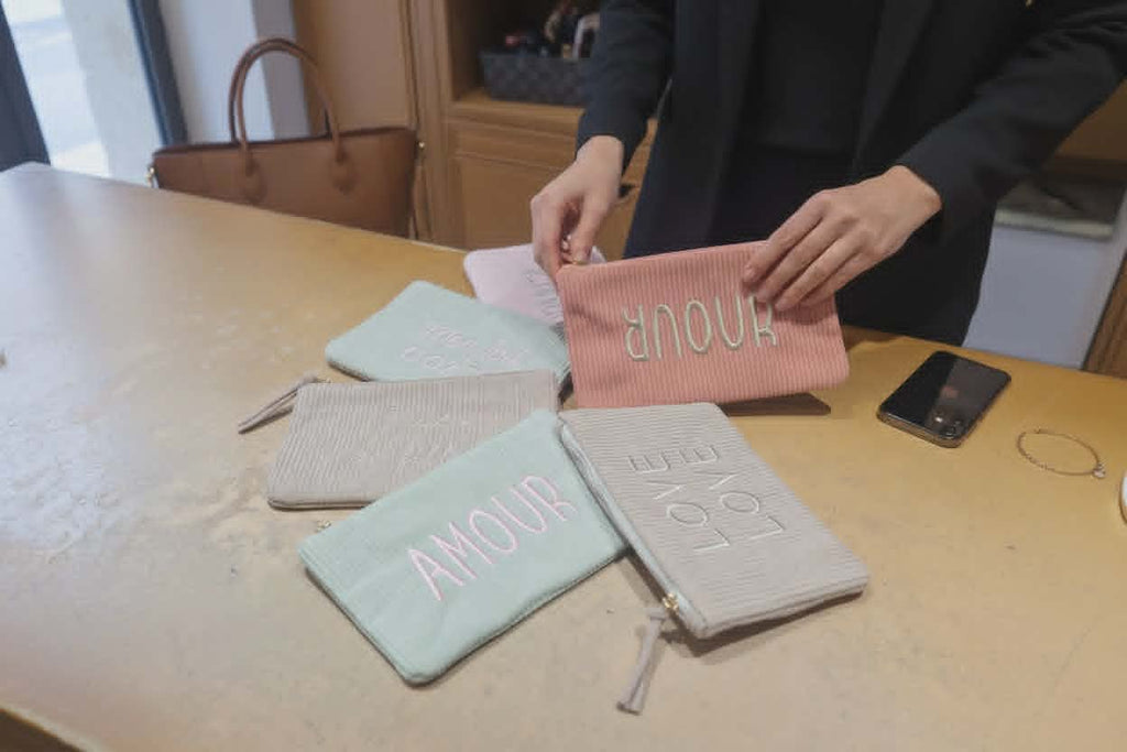 Pochette velours