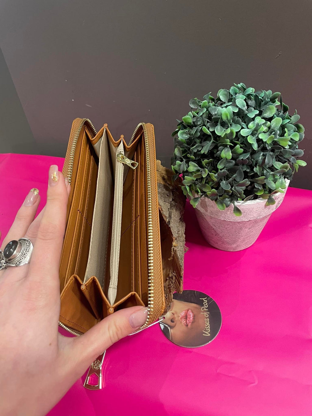 Portefeuille Kisses of Pearl