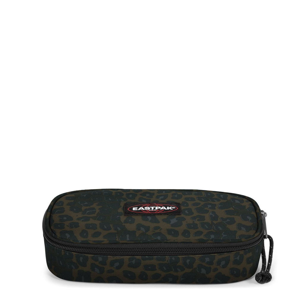 Oval Single Funky Leopard