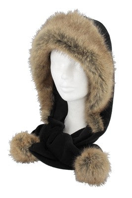 CAPUCHE ECHARPE Fourrure M BY FLECHET