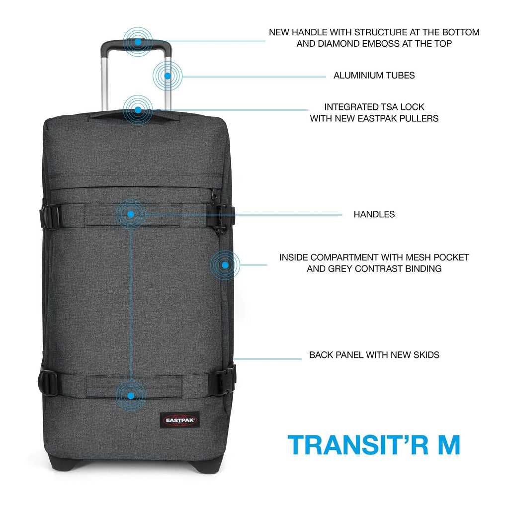 Valise Transit'R M Tarp Black