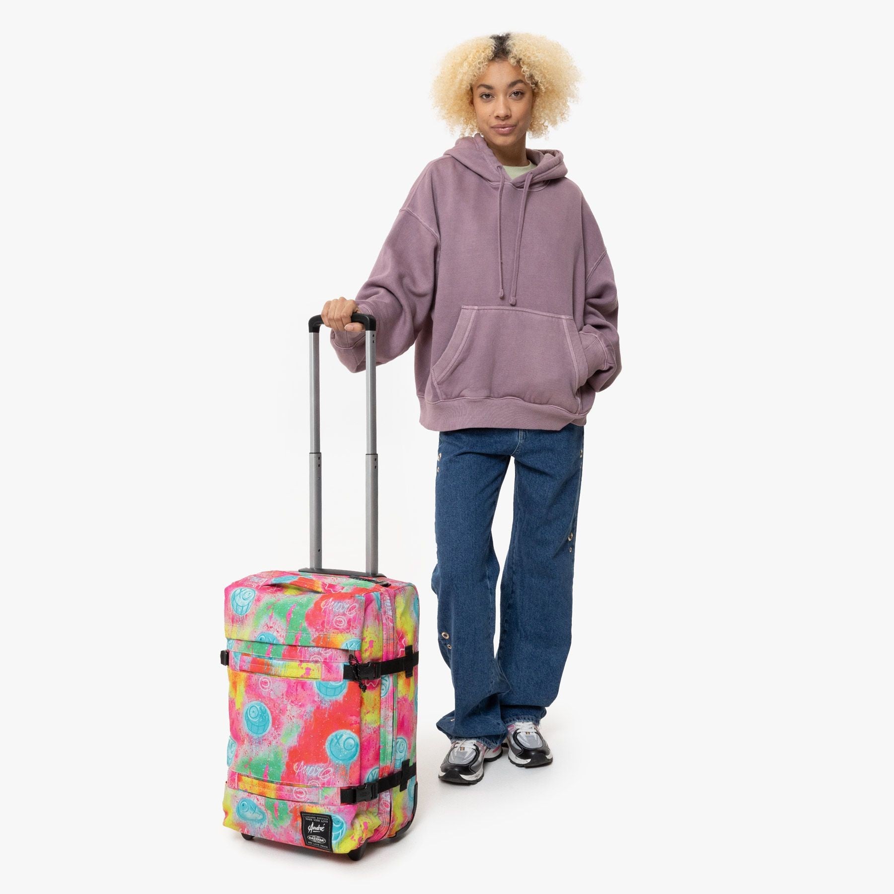 Valise Transit'R S Fluo Clouds