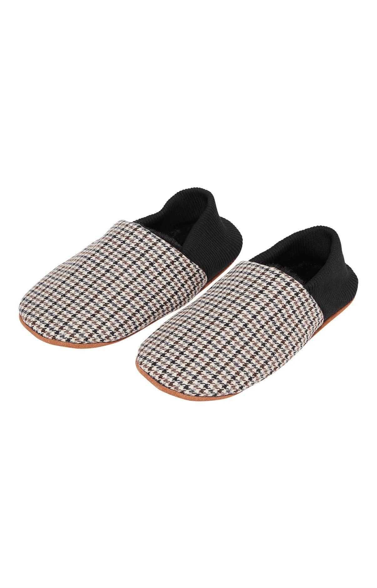 CHAUSSONS CUIR ET LAINE Arthur