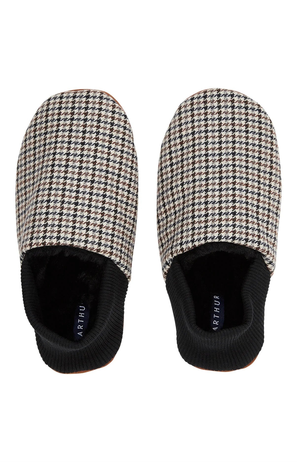 CHAUSSONS CUIR ET LAINE Arthur