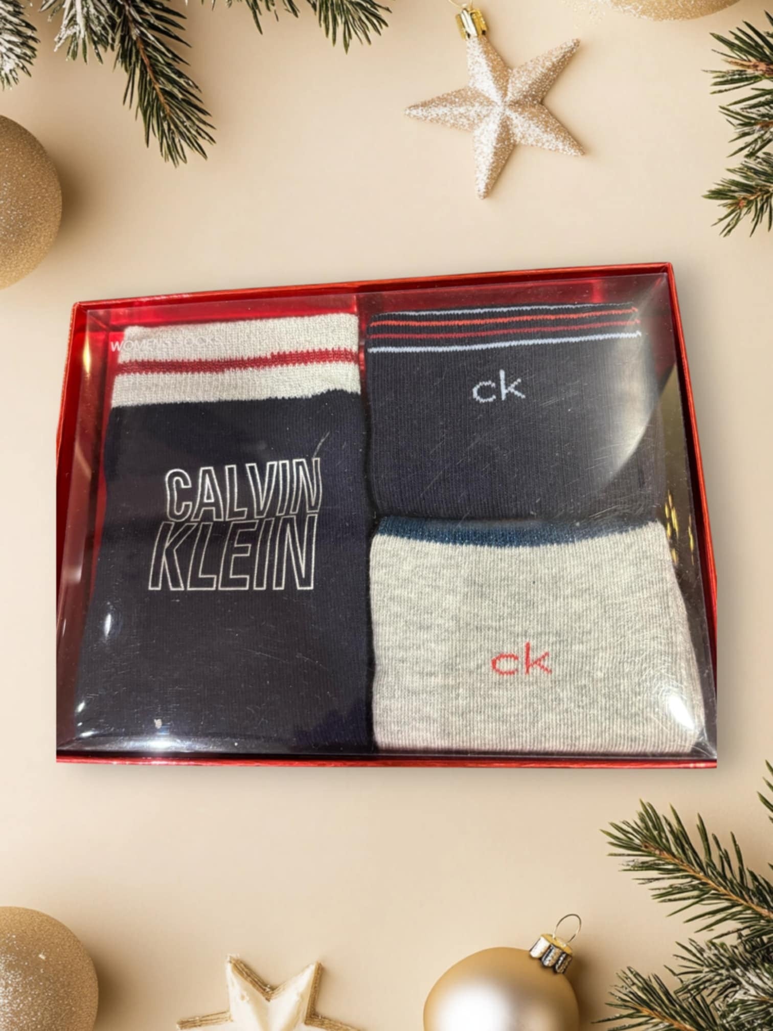 Coffret chaussettes femme Calvin Klein