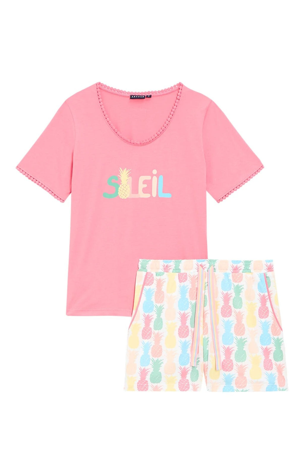 Pyjashort Arthur Femme