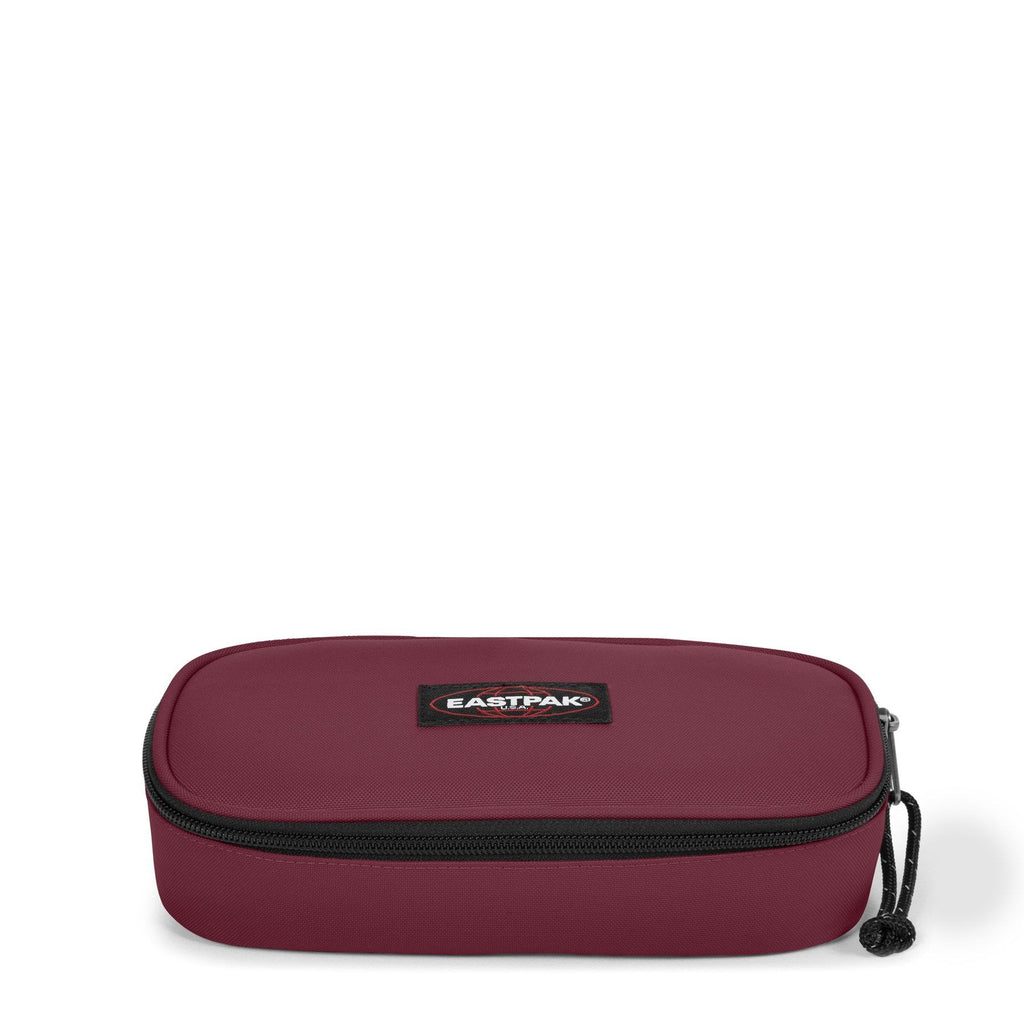Oval Single Maroon Burgundy (rood)