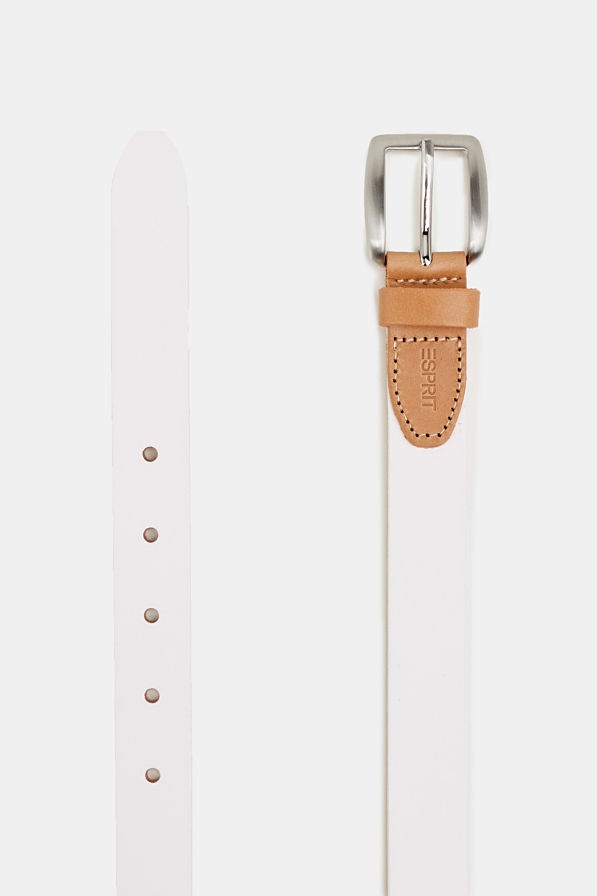 ceinture en cuir de vachette