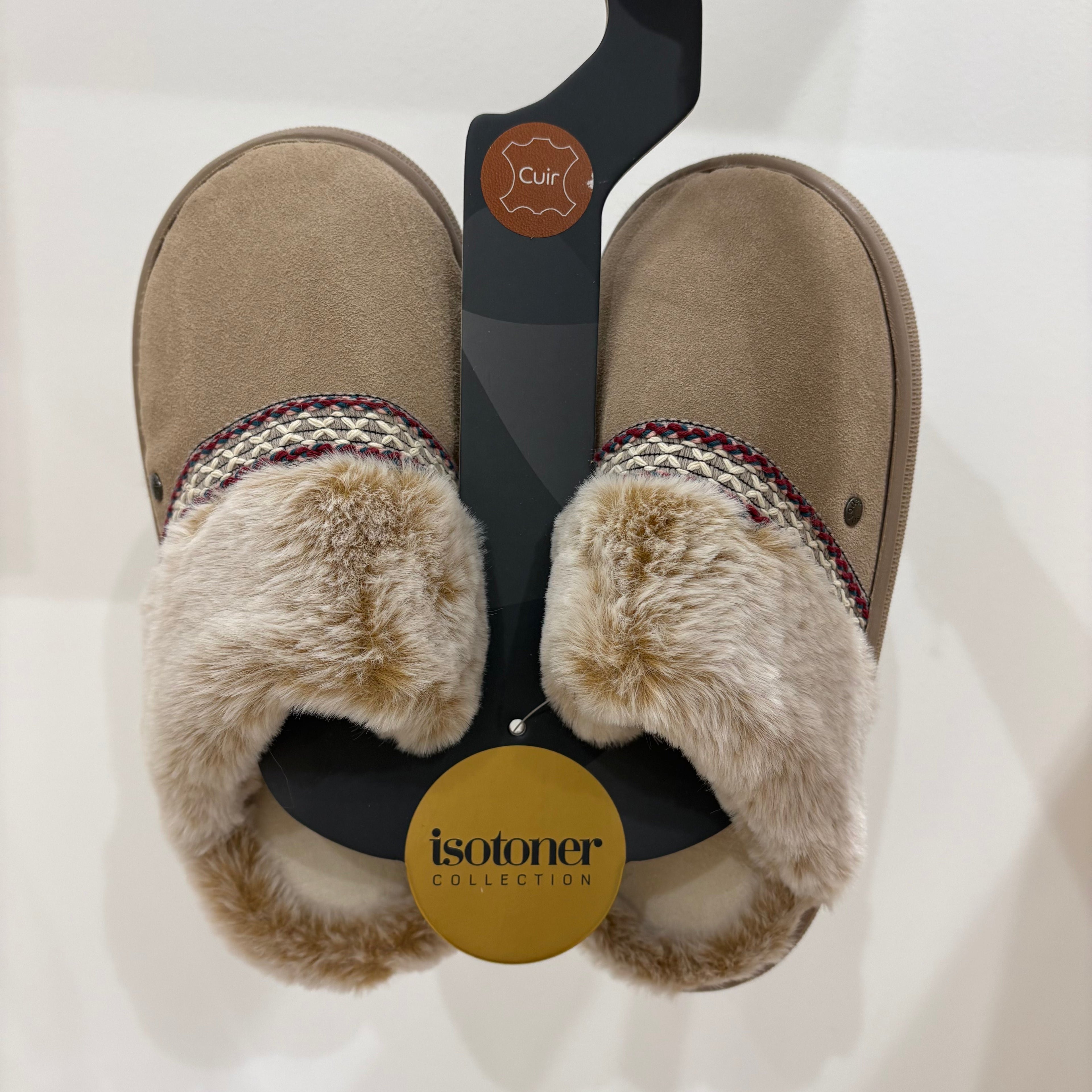 Chaussons mules XTRA confort Isotoner