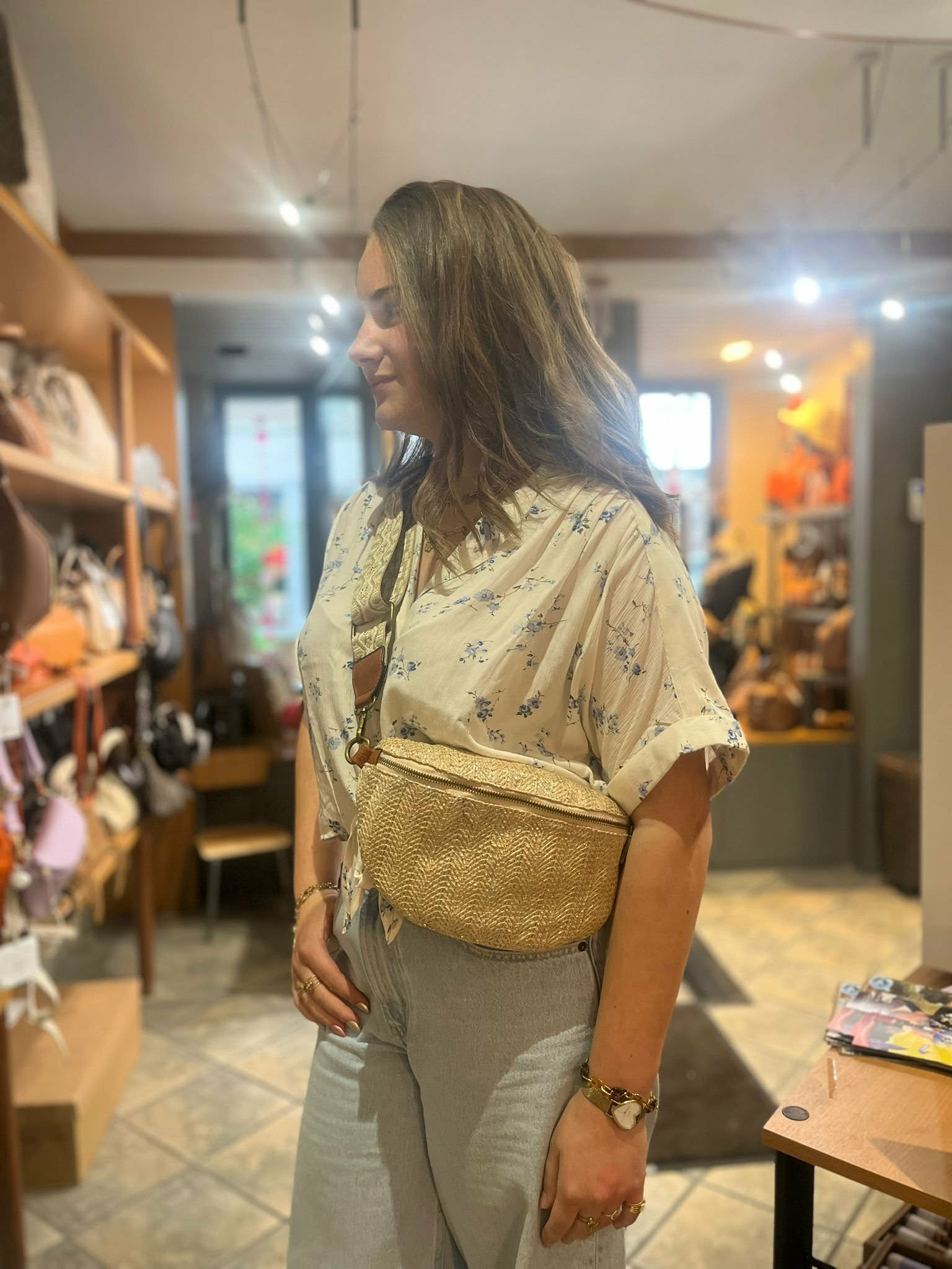 Sac banane Mandoline Taupe