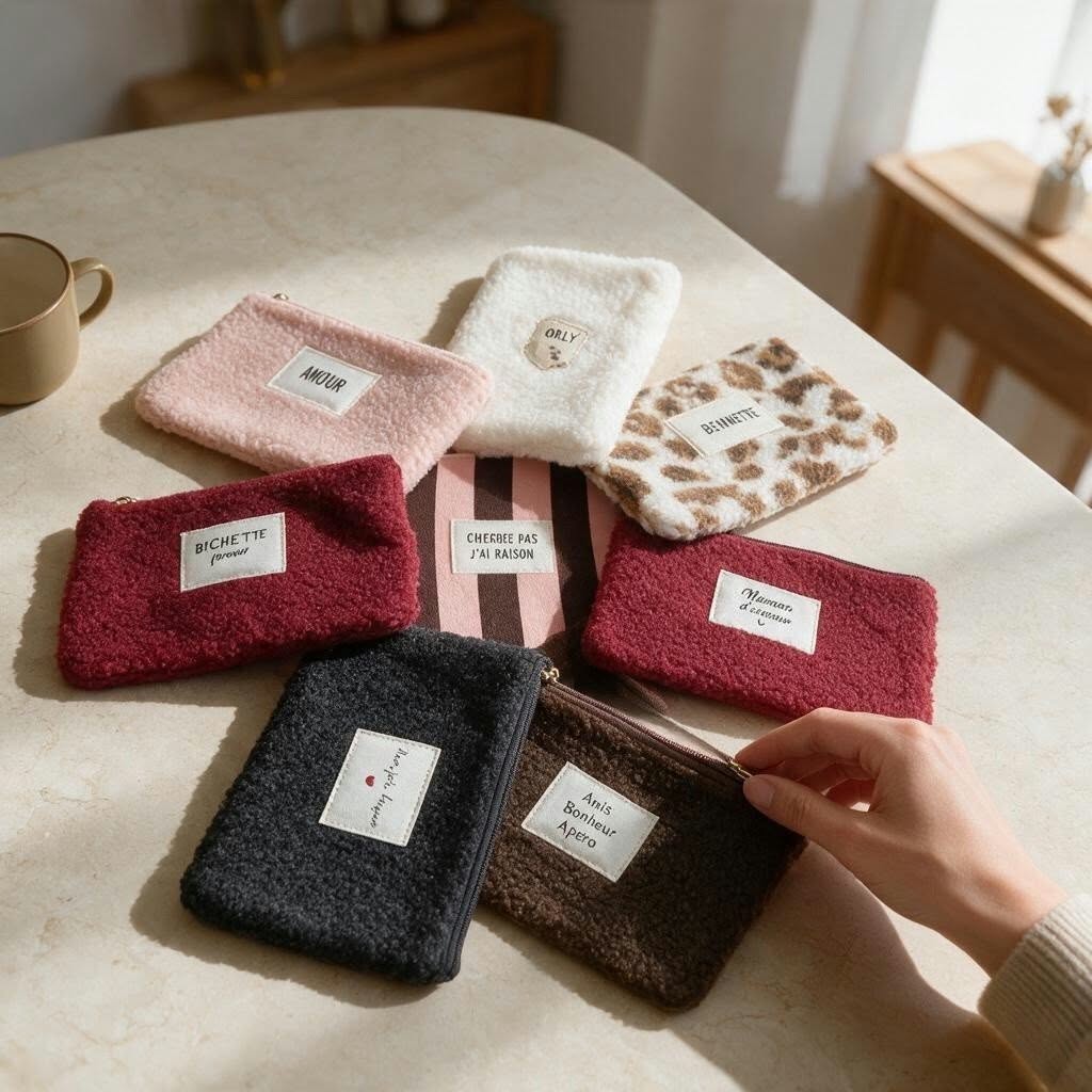 Pochette velours