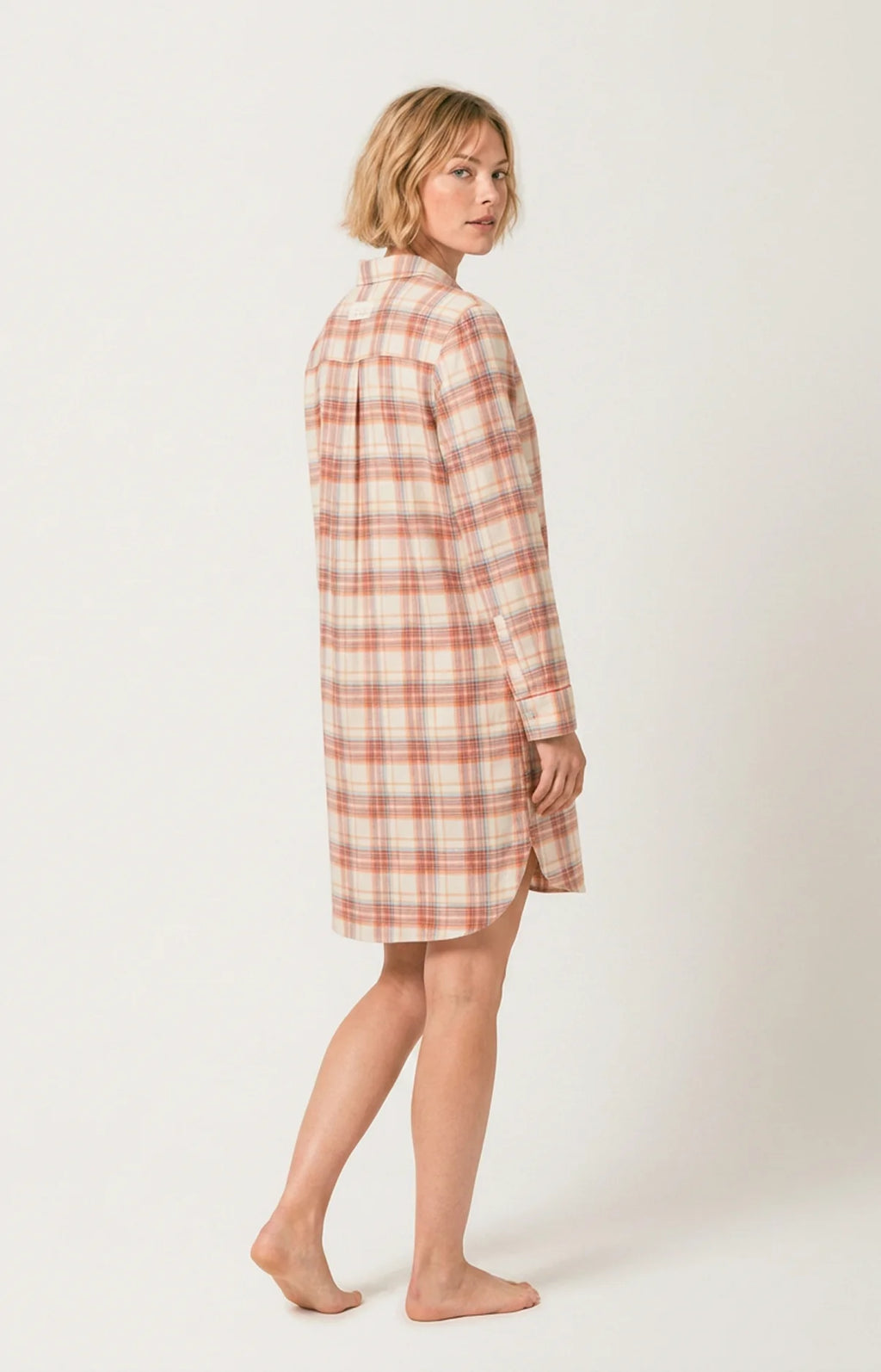 Chemise Grand-Père Arthur en flanelle de coton Alix