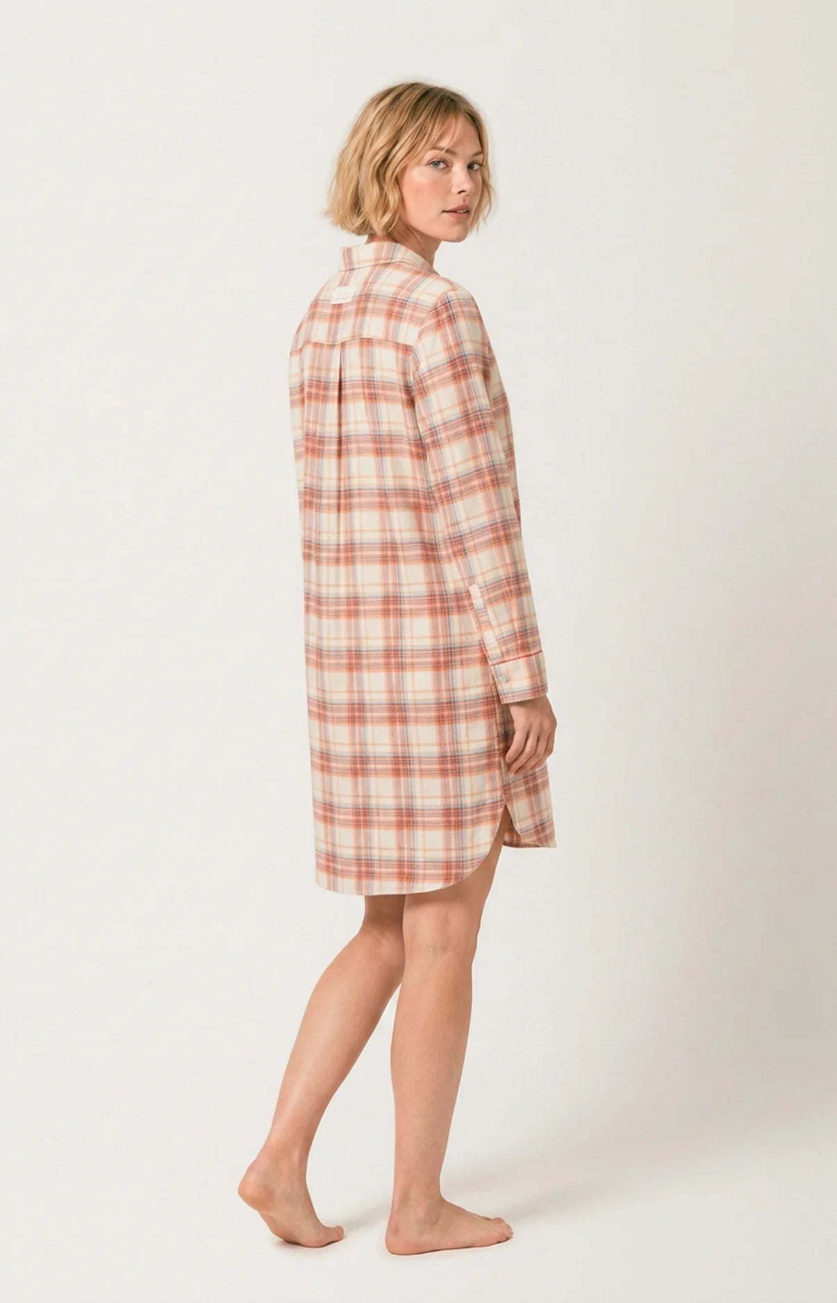 Chemise Grand-Père Arthur en flanelle de coton Alix