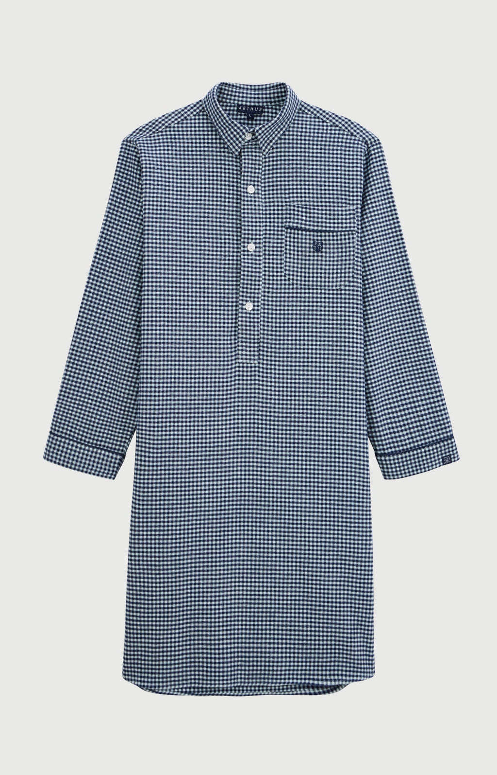 Chemise Grand-Père Arthur en flanelle de coton Elie