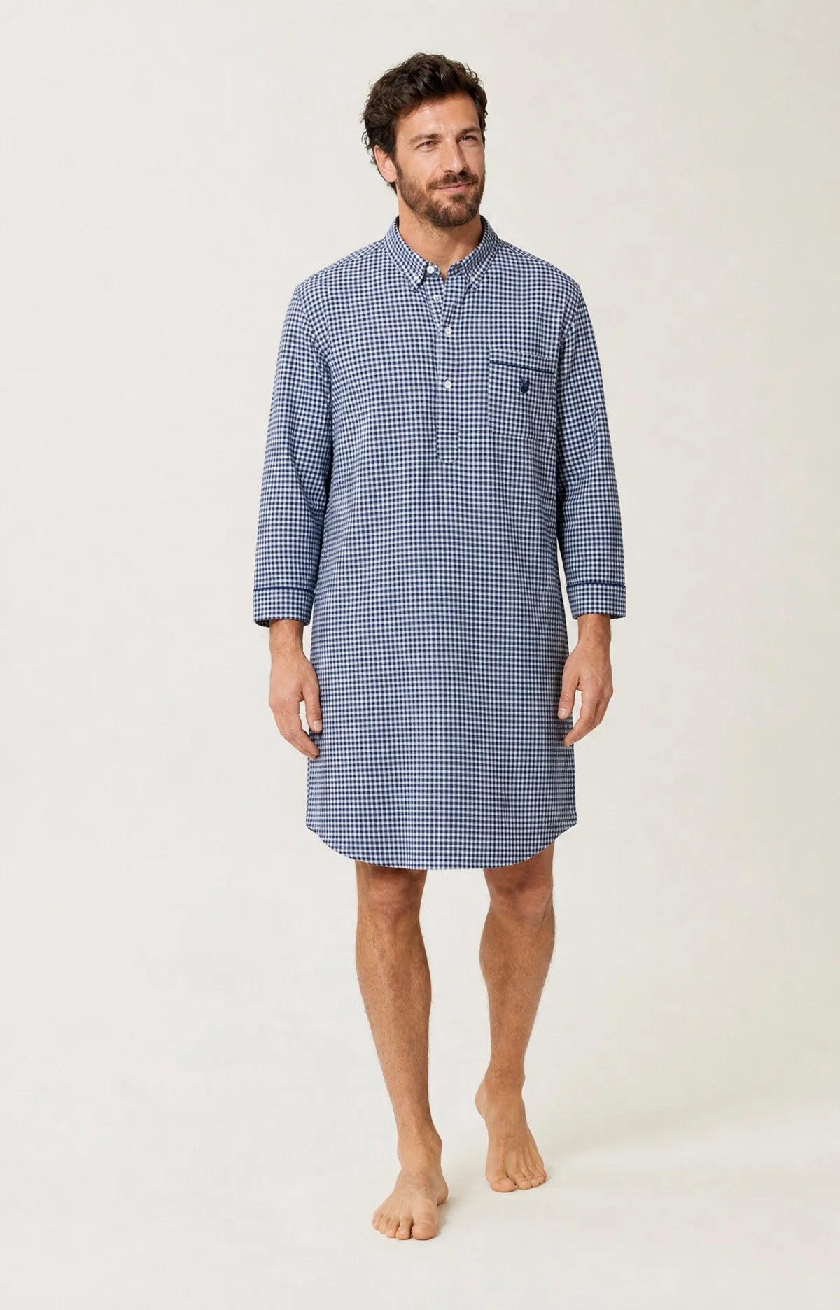 Chemise Grand-Père Arthur en flanelle de coton Elie