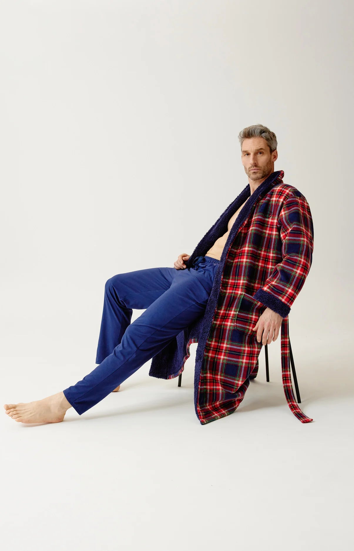Robe de chambre en polaire Léon