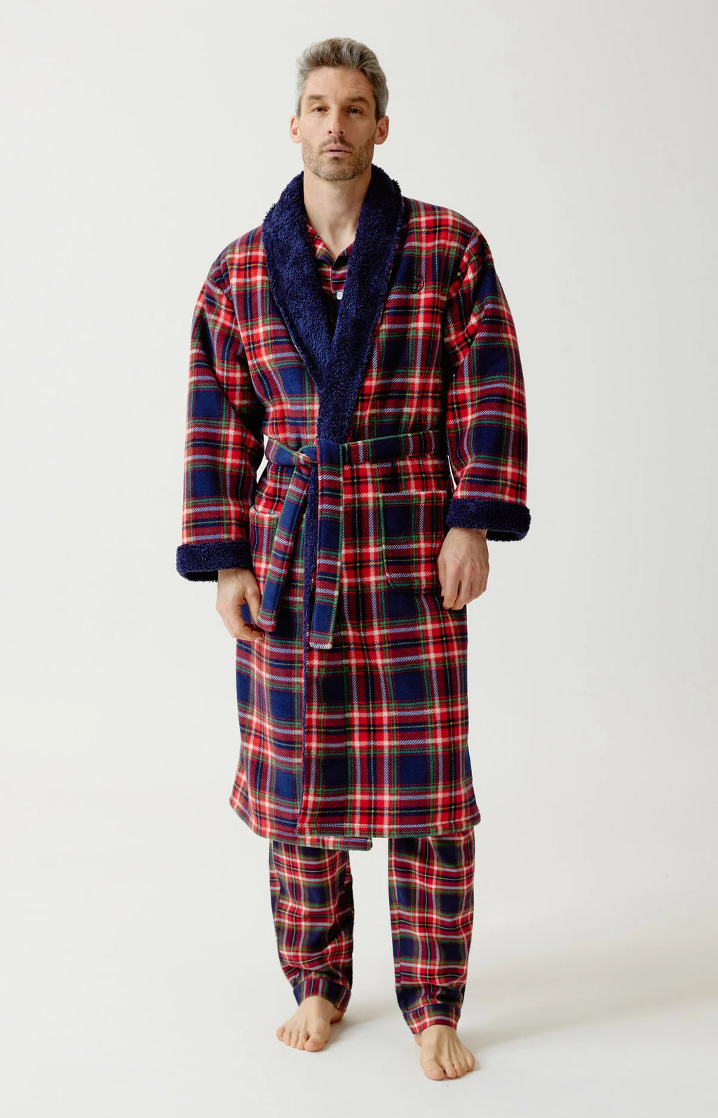 Robe de chambre en polaire Léon