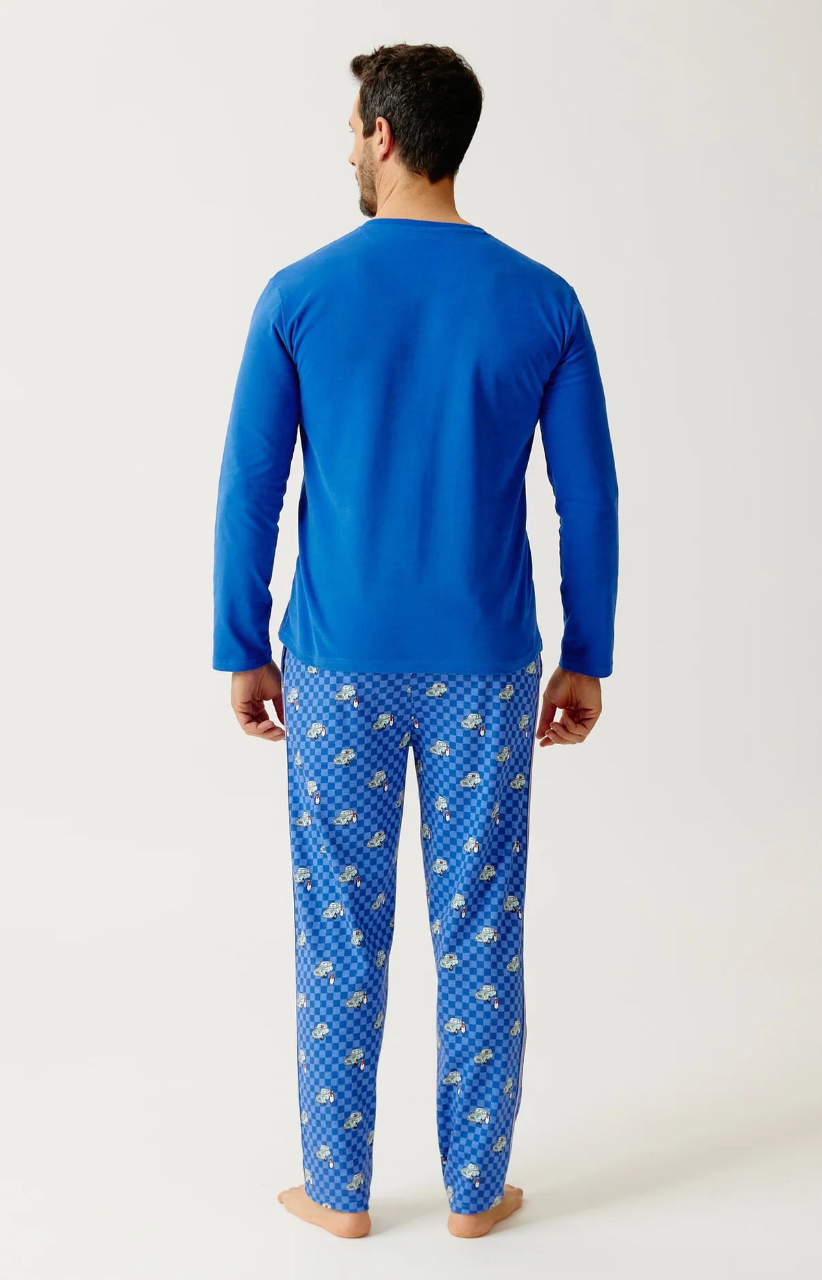 Pyjama Arthur en jersey de coton épais Lent au démarrage