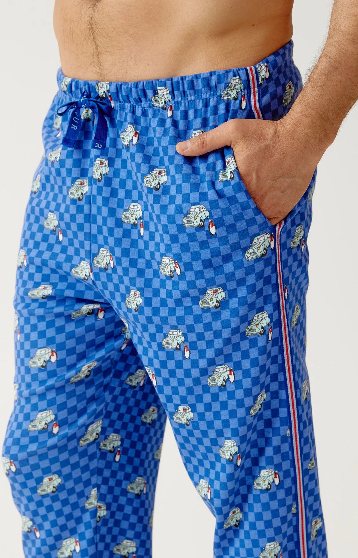Pyjama Arthur en jersey de coton épais Lent au démarrage