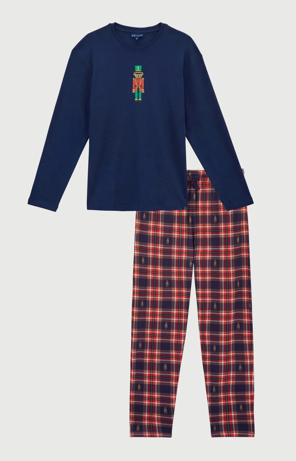 Pyjama Arthur en jersey de coton épais