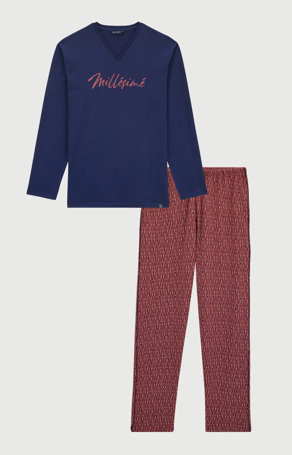 Pyjama Arthur en jersey de coton épais Millésimé