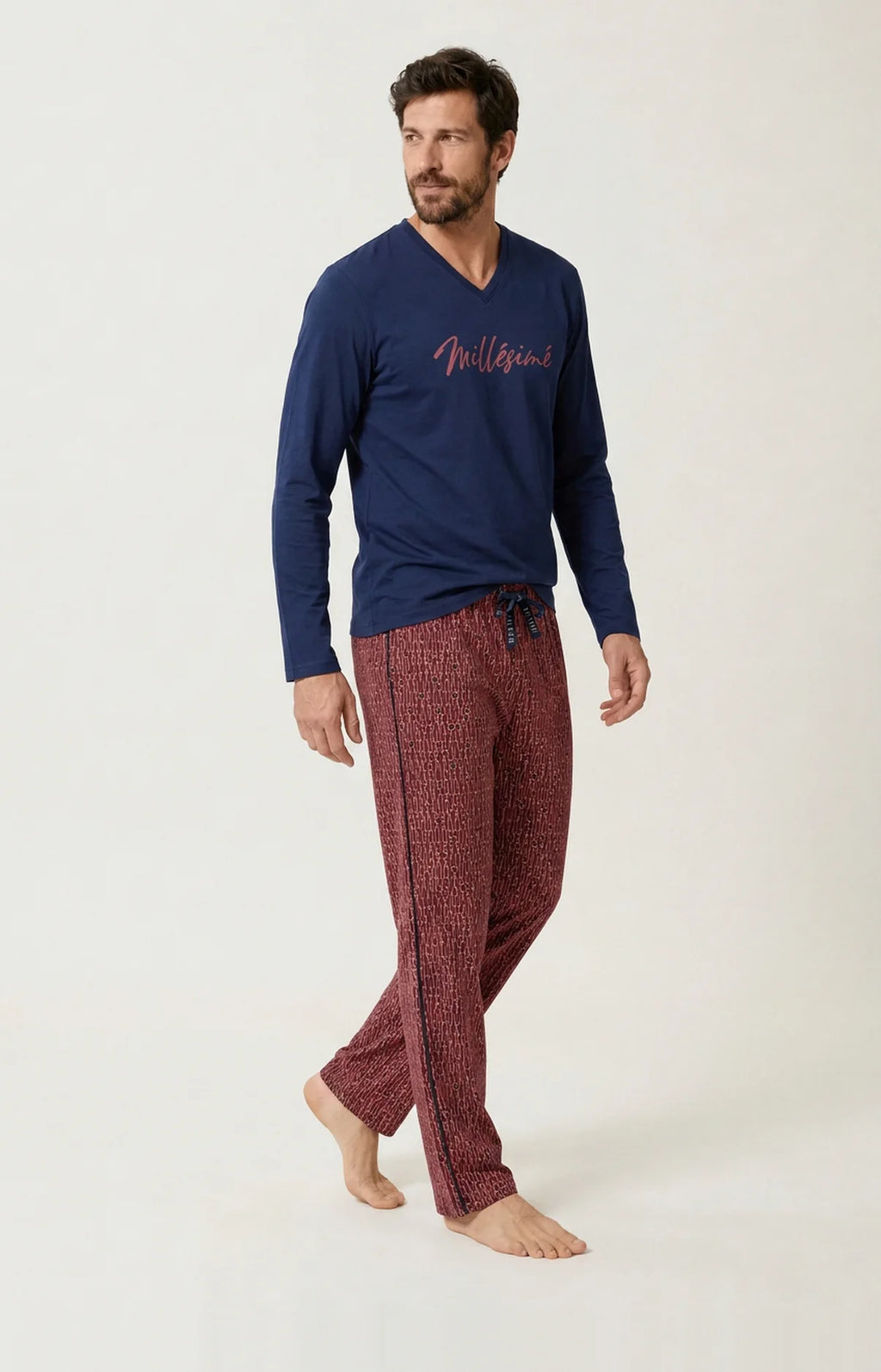 Pyjama Arthur en jersey de coton épais Millésimé