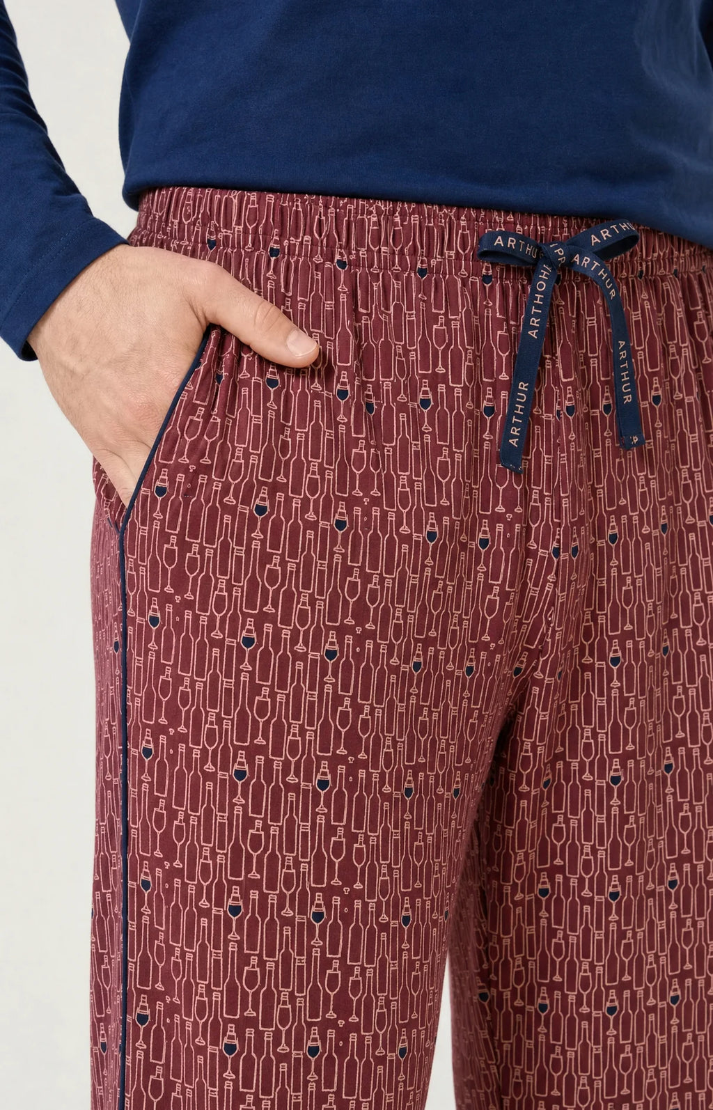 Pyjama Arthur en jersey de coton épais Millésimé