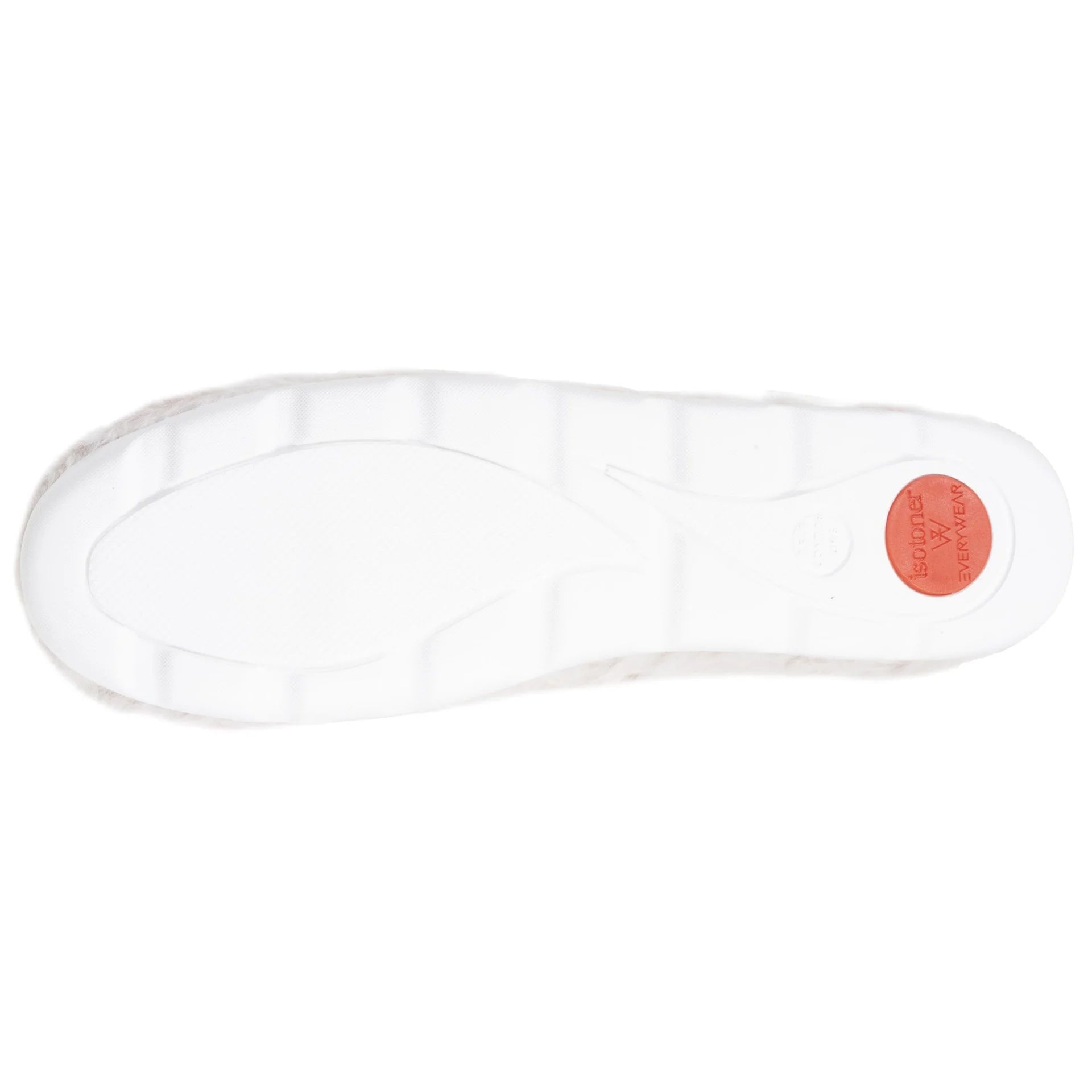 Chaussons Charentaises ISOTONER Femme Ivoire doux
