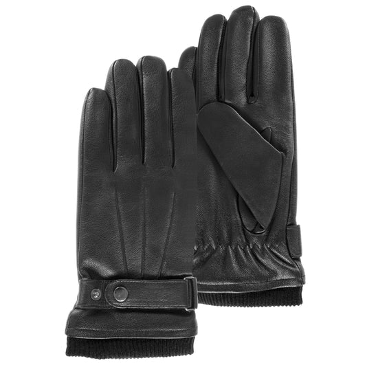 Gants cuir Isotoner