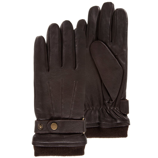 Gants cuir Isotoner