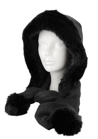 CAPUCHE ECHARPE Fourrure M BY FLECHET