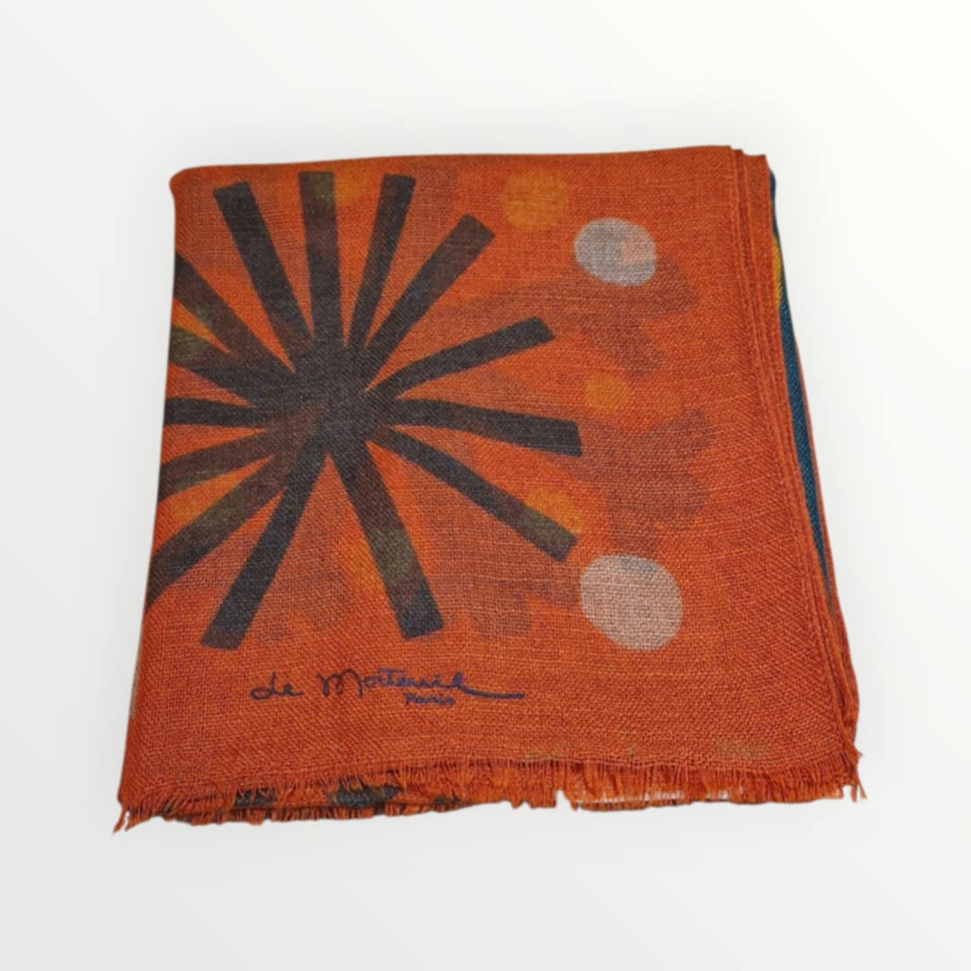 Foulard De Morteuil Rouille