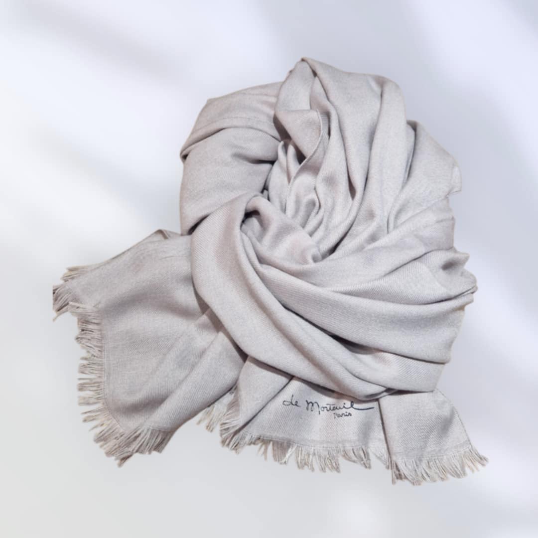 Echarpe De Morteuil Unie Beige