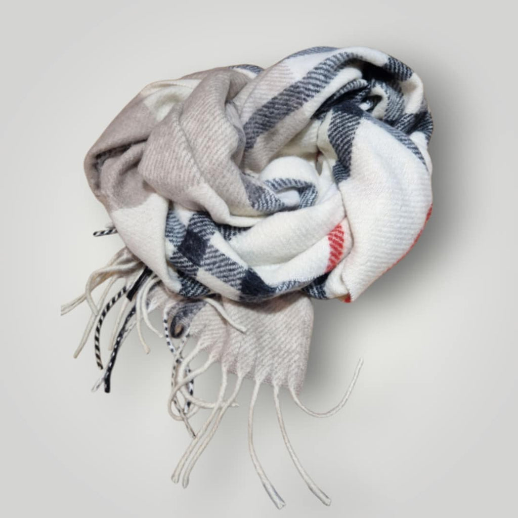 Echarpe carreaux