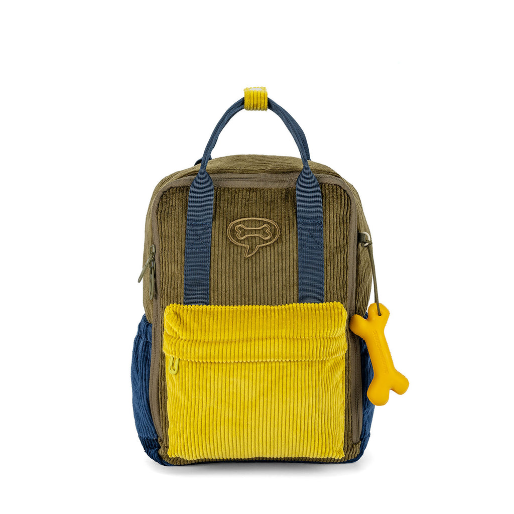 Sac à dos Stones and Bones Ivy Corduroy khaki+ocre